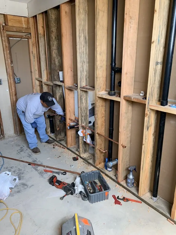 Commercial rough-in plumbing for Gas Line Repair in Mount Baker